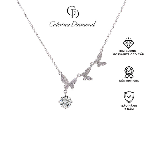 Dây chuyền nữ Kim Cương Moissanite Caterina Diamond Fairy Lina Necklace DN064