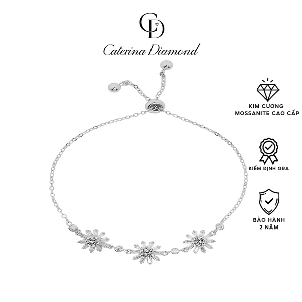 Vòng tay Kim Cương Moissanite Caterina Diamond Celestial Daisy DB031