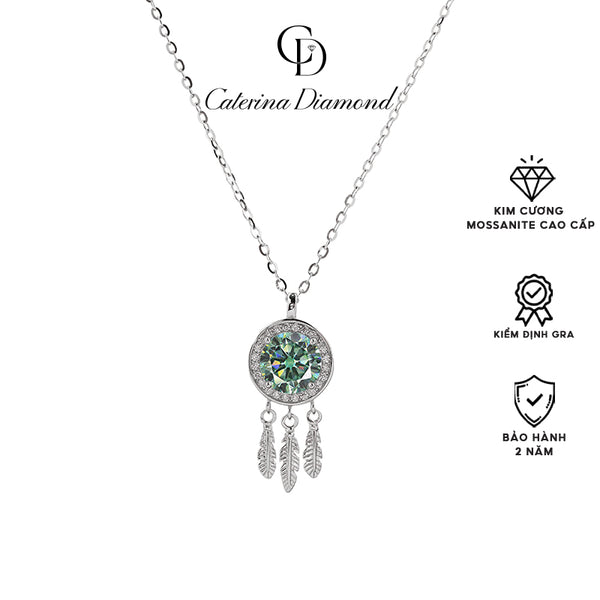 Dây chuyền kim cương Moissanite 1 Carat Caterina Diamond Dreamcatcher DN050BE