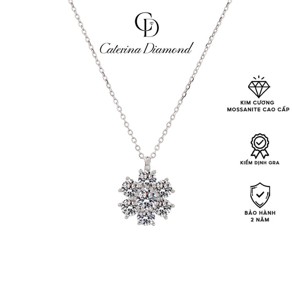 Dây chuyền kim cương Moissanite Caterina Diamond Sweater Chain DN010