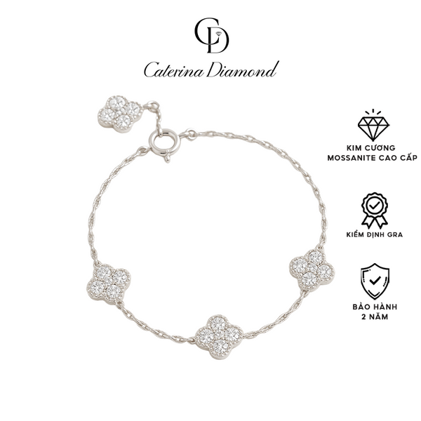 Vòng tay Kim Cương Moissanite Caterina Diamond Celestial Bloom DB026