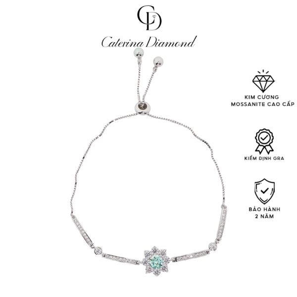 Vòng tay Kim Cương Moissanite Caterina Diamond Sunflower DB037BE