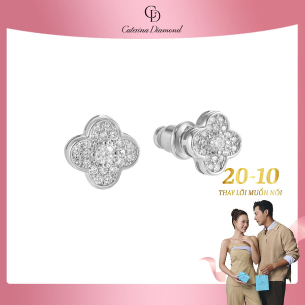 Khuyên tai nữ kim cương Moissanite 0,5 Carat Caterina Diamond Romantic Earrings DE043